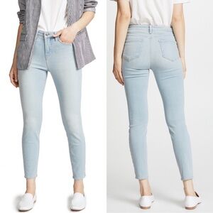L'agence‎ Margot High Rise Skinny jeans light wash Powder color sz 30